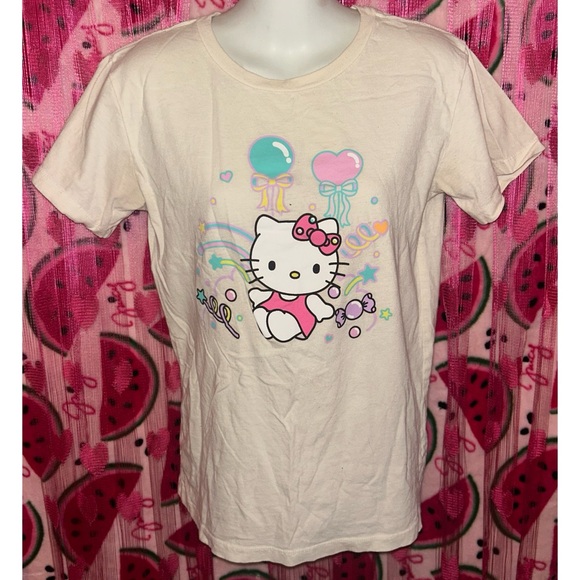 🩷 Hello Kitty Party Short Sleeve Tee - Picture 1 of 5